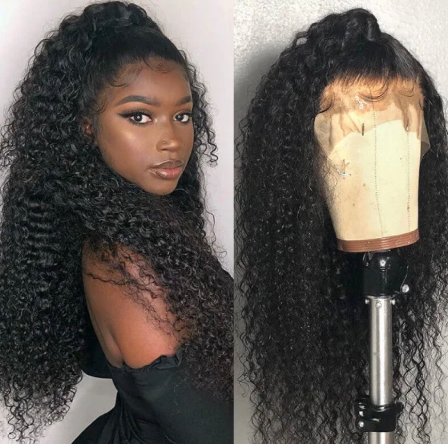 360 Deep Curly Wig 250% Density