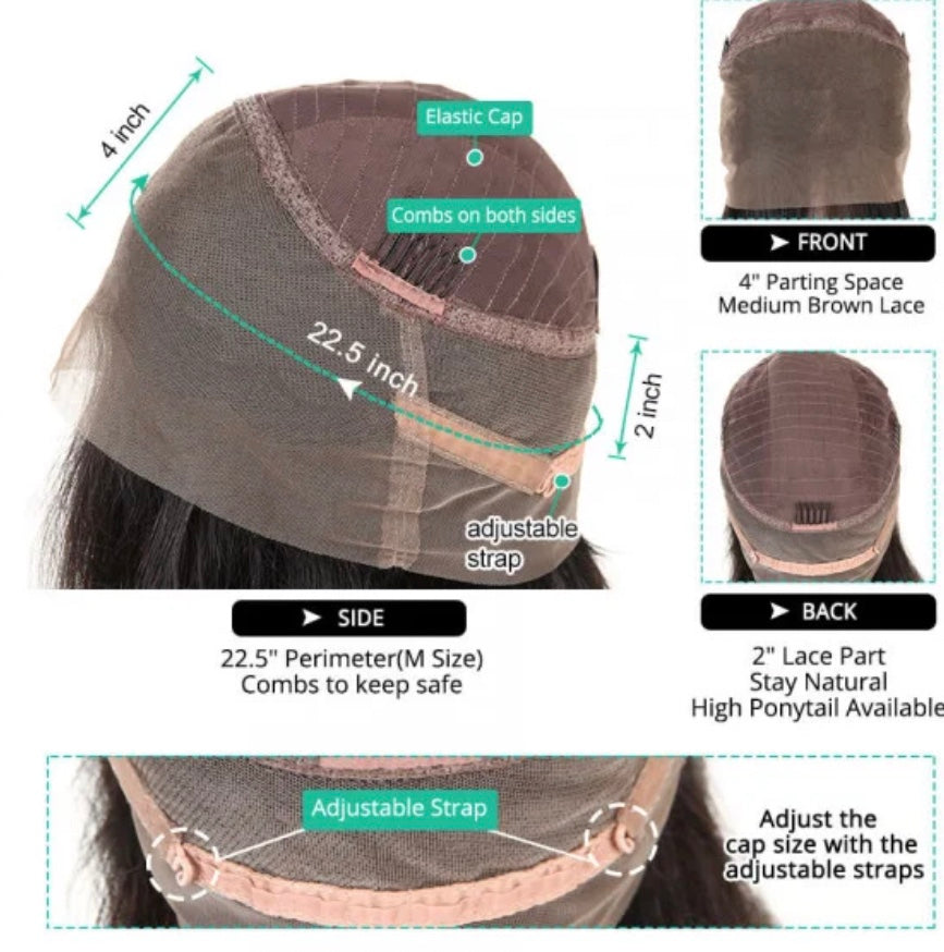 360 Body Wave Wig 250% Density