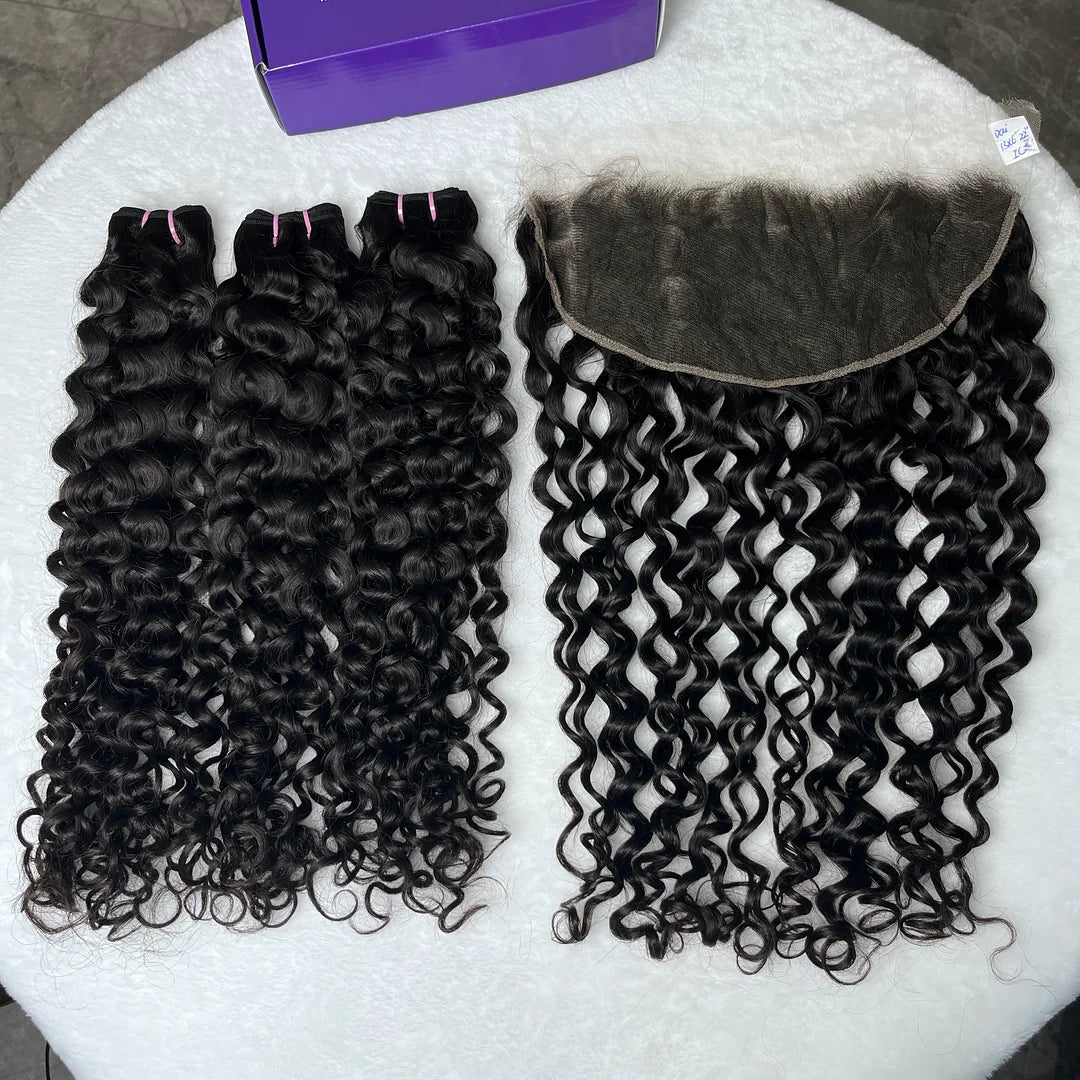 Burmese Water Wave Bundles + Frontal